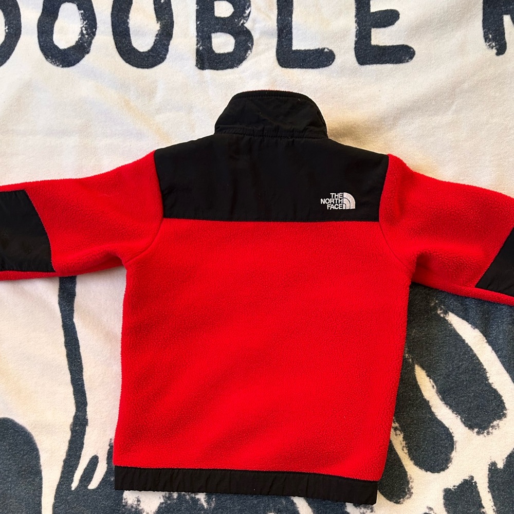 The North Face Red and Black Full-Zip Jacket - Picture 2 of 7